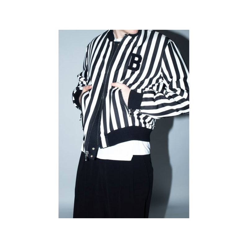 Black Polyamide Jacket Balmain