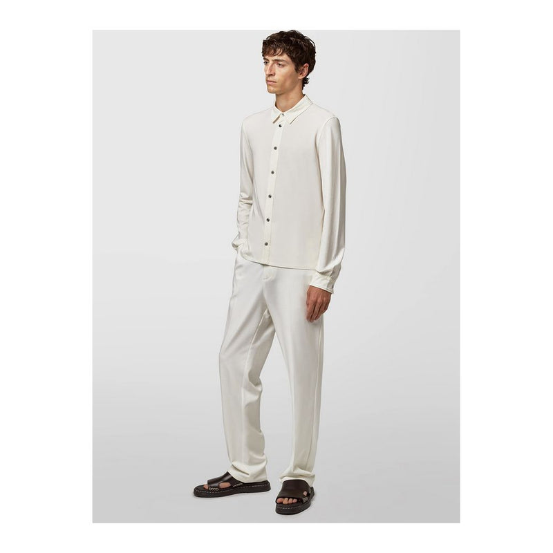 White Cotton Shirt Alpha Studio