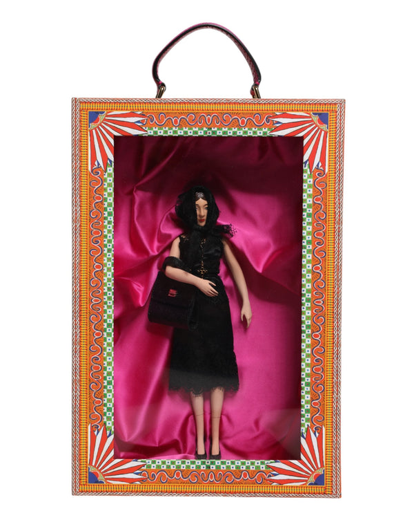 Black Dress Ceramic Porcelain Fashion Leather Sicily Dolls Dolce & Gabbana