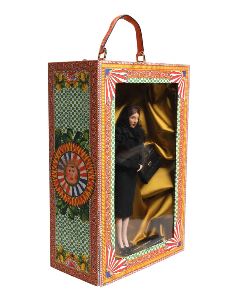 Black Dress Ceramic Porcelain Fashion Leather Sicily Dolls Dolce & Gabbana