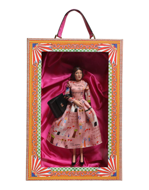 Pink Dress Ceramic Porcelain Fashion Leather Sicily Dolls Dolce & Gabbana
