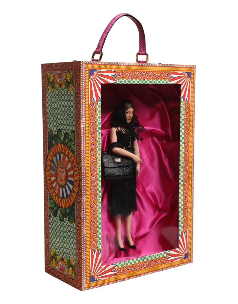 Black Dress Ceramic Porcelain Fashion Leather Sicily Dolls Dolce & Gabbana