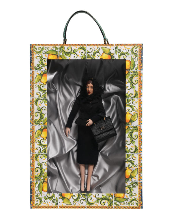 Black Dress Ceramic Porcelain Fashion Leather Sicily Dolls Dolce & Gabbana