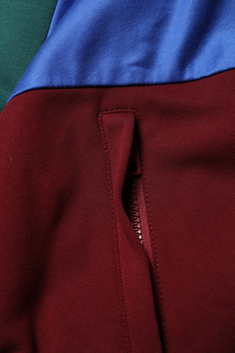 Multicolor Cotton Logo Full Zip Jacket Dolce & Gabbana