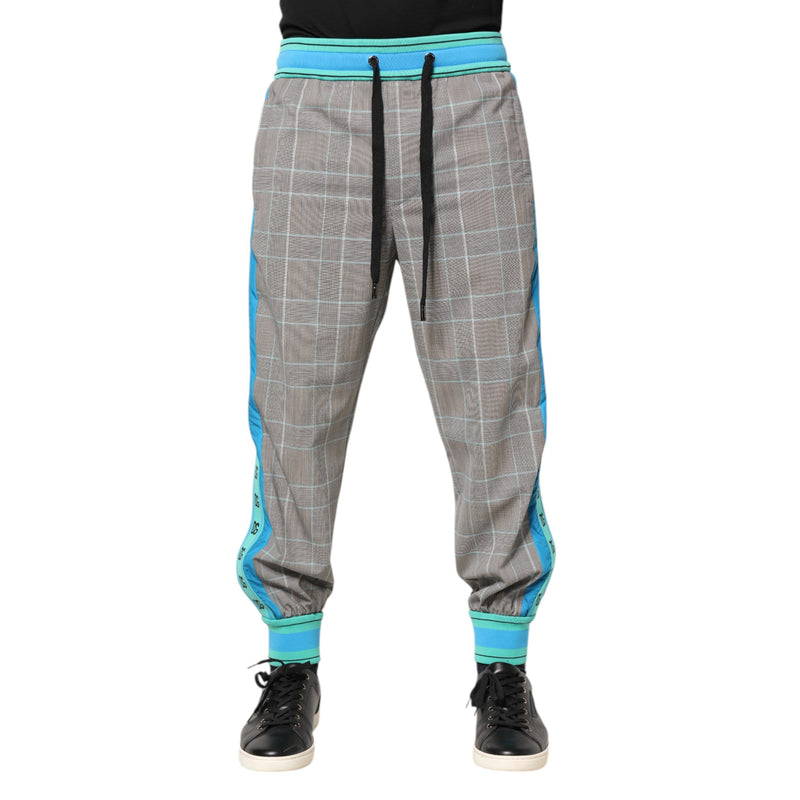 Multicolor Cotton Men Jogger Sweatpants Pants Dolce & Gabbana