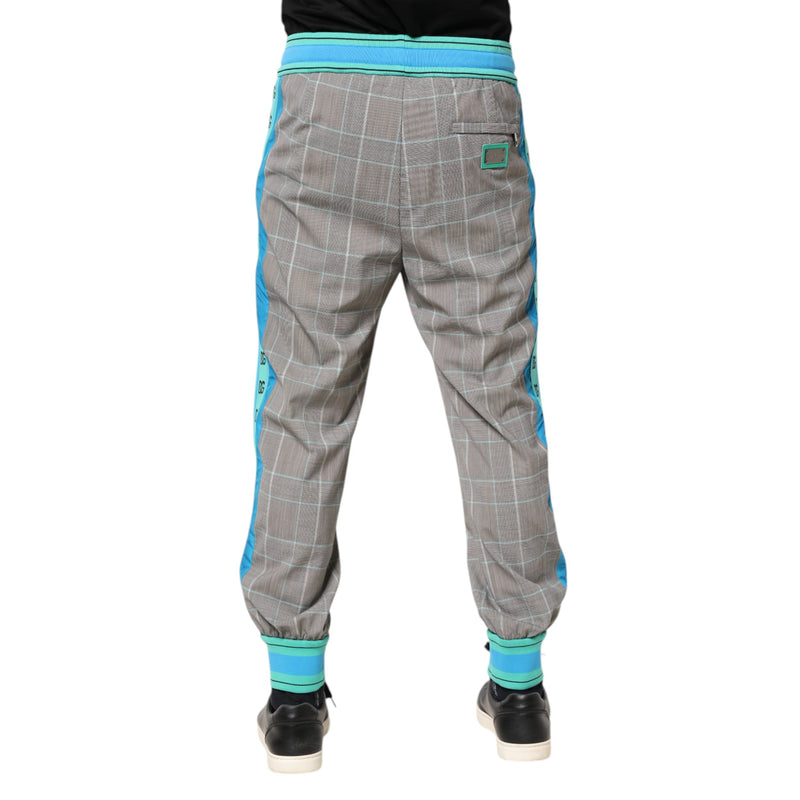 Multicolor Cotton Men Jogger Sweatpants Pants Dolce & Gabbana