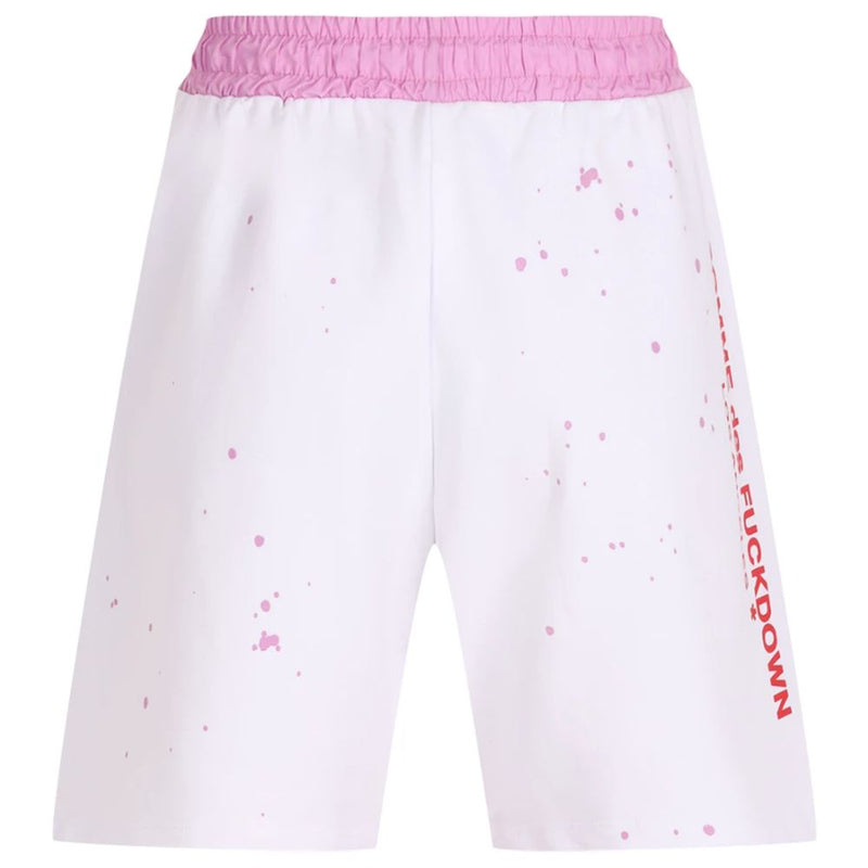 White Cotton Short Comme Des Fuckdown