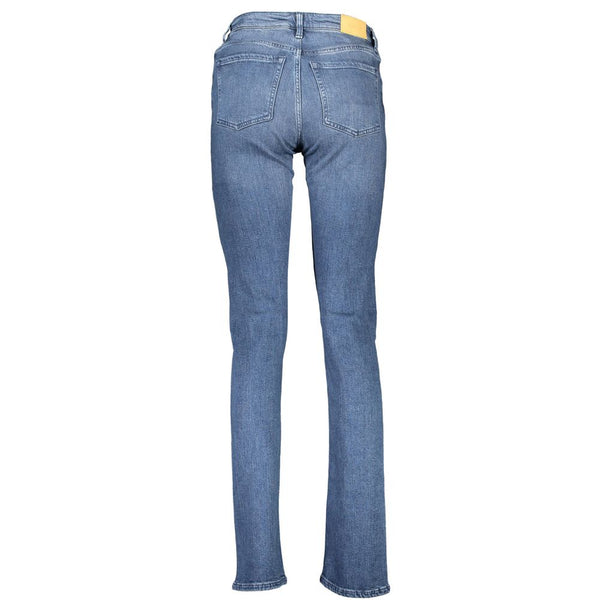 Blue Lyocell Women's Jeans Gant