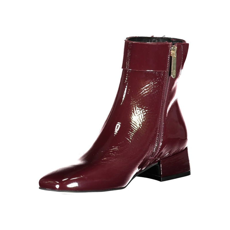 Purple Synthetic Women Boot Tommy Hilfiger
