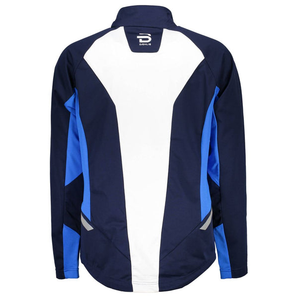 Blue Polyester Jacket Bjorn Daehlie