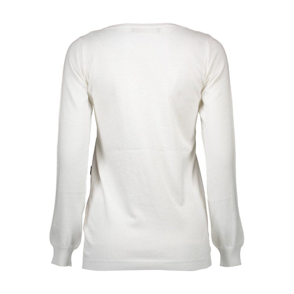 White Other Fibres Women Sweater Love Moschino