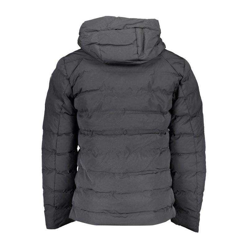 Black Elastane Mens Jacket U.S. POLO ASSN.