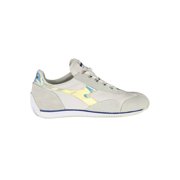 White Leather Women Sneaker Diadora