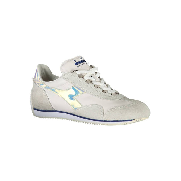 White Leather Women Sneaker Diadora