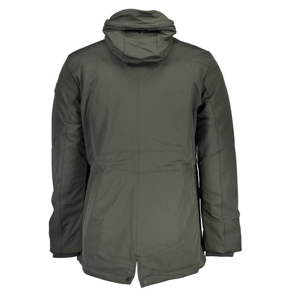 Green Polyester Men Jacket U.S. POLO ASSN.