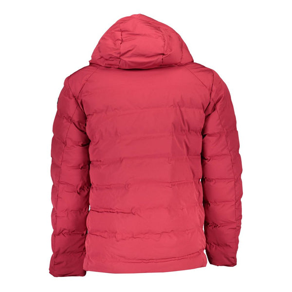 Red Polyamide Men Jacket U.S. POLO ASSN.