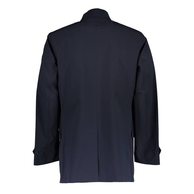 Blue Polyester Men Jacket Gant