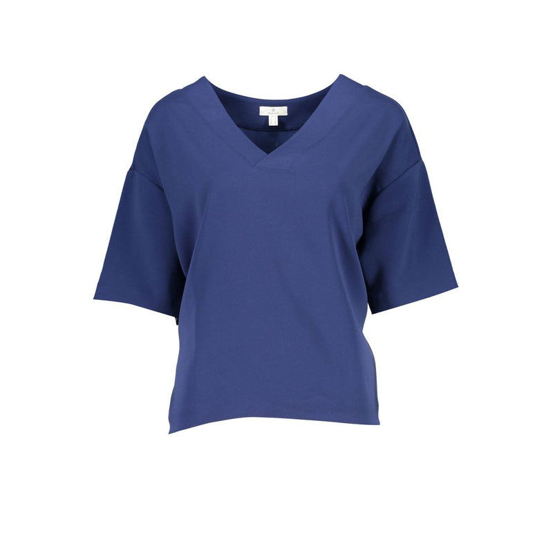 Blue Cotton Unisex T-Shirt Gant