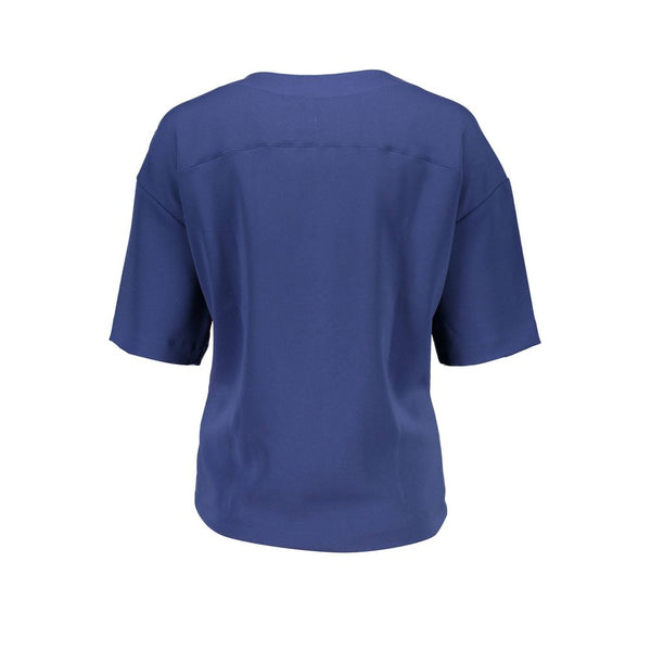 Blue Cotton Unisex T-Shirt Gant