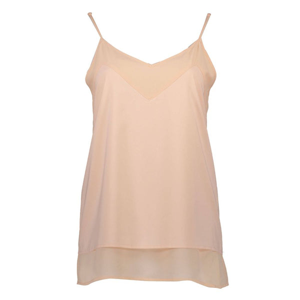 Pink Polyester Tops & T-Shirt Silvian Heach