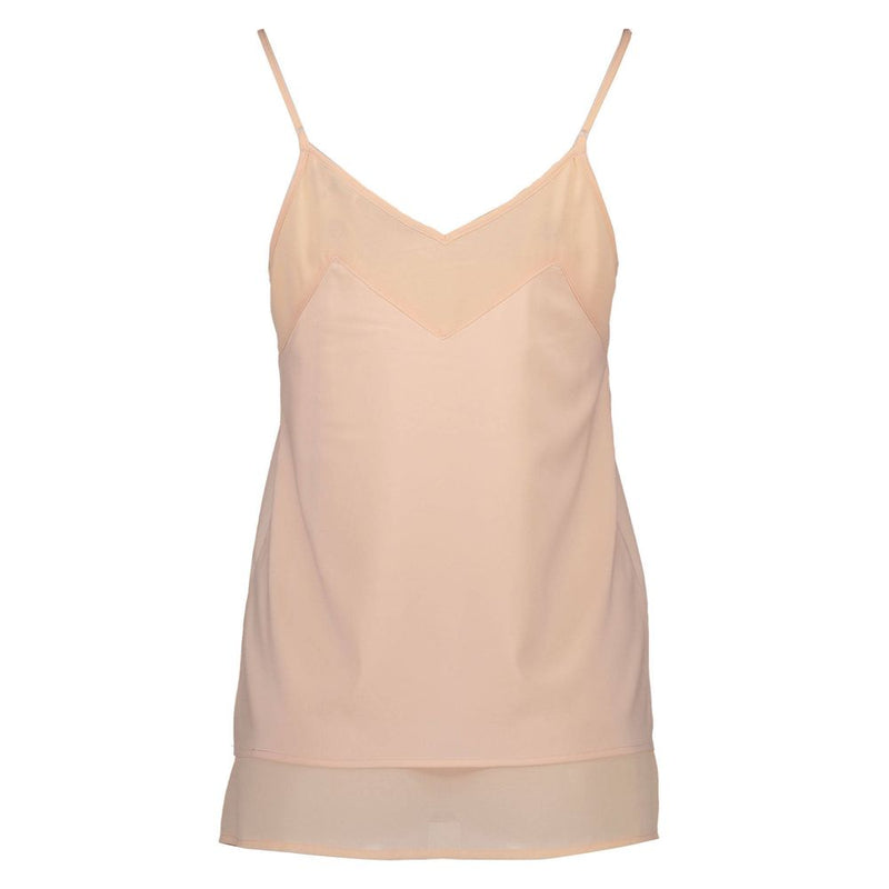 Pink Polyester Tops & T-Shirt Silvian Heach