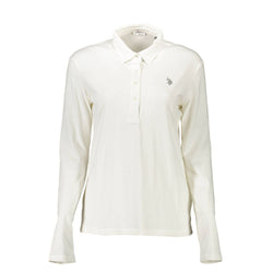 White Cotton Women Polo Shirt U.S. POLO ASSN.