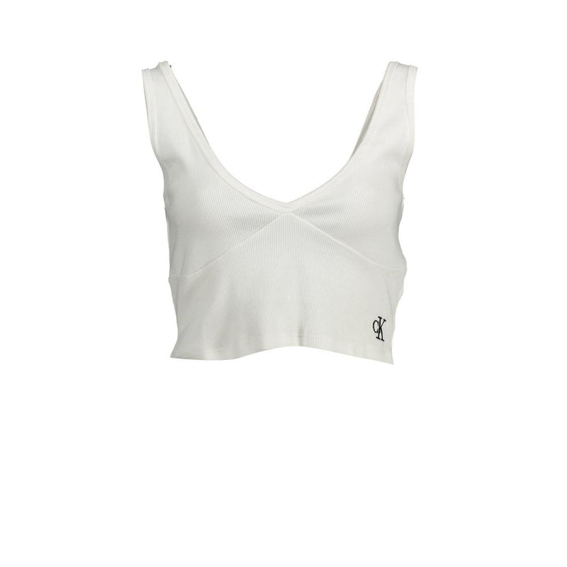 White Cotton Women Undergarment Calvin Klein