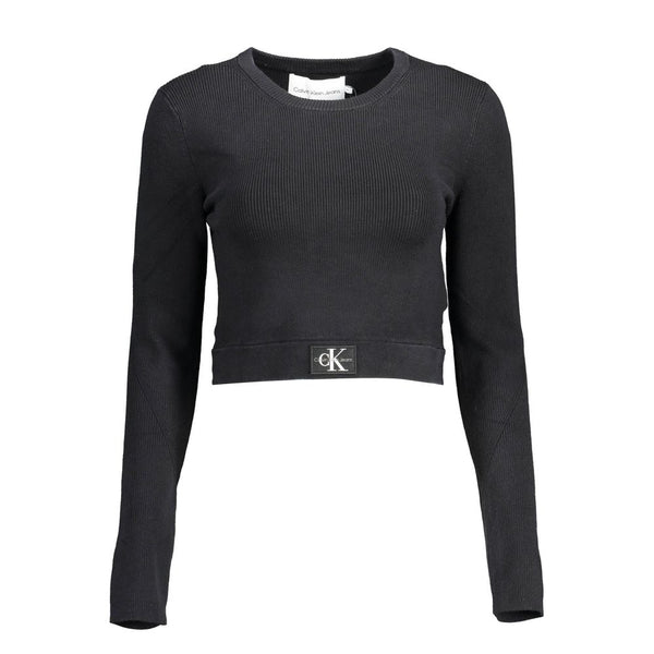 Black Lyocell Women Sweater Calvin Klein