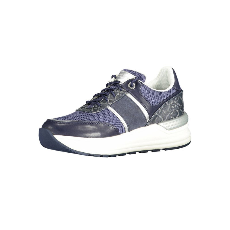 Blue Polyester Women Sneaker U.S. POLO ASSN.