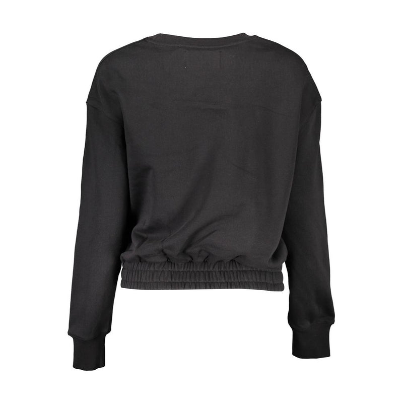 Black Cotton Women Sweater Calvin Klein