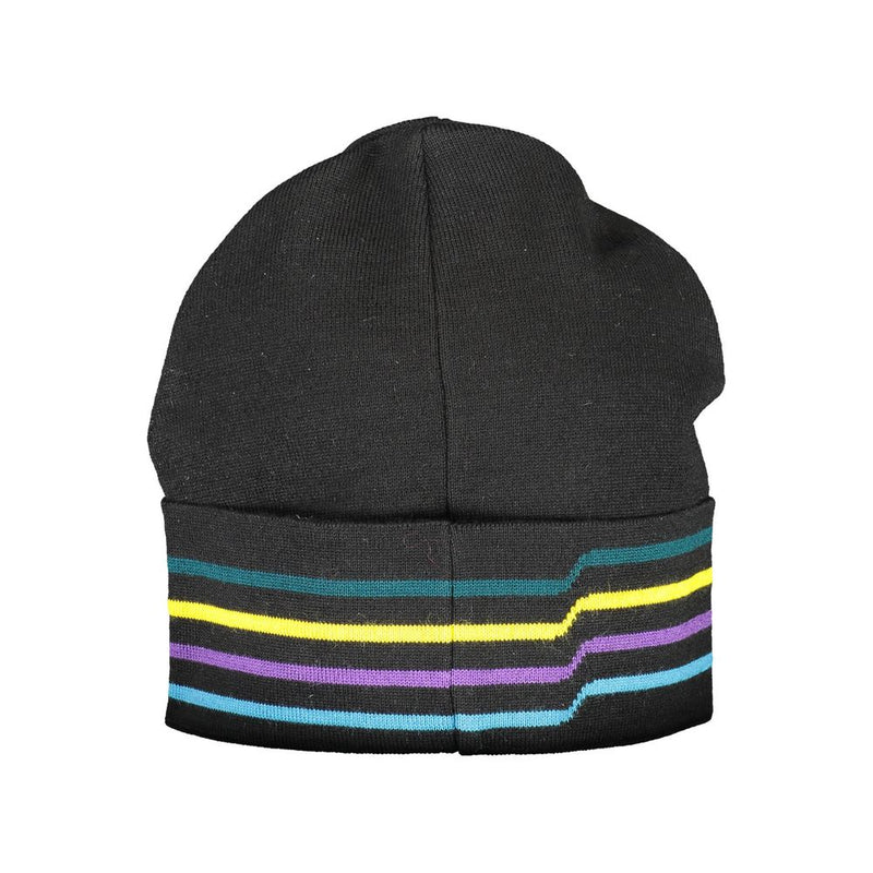 Black Wool Men Cap Harmont & Blaine