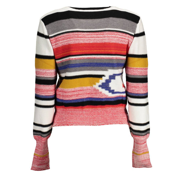 Red Viscose Women Sweater Desigual
