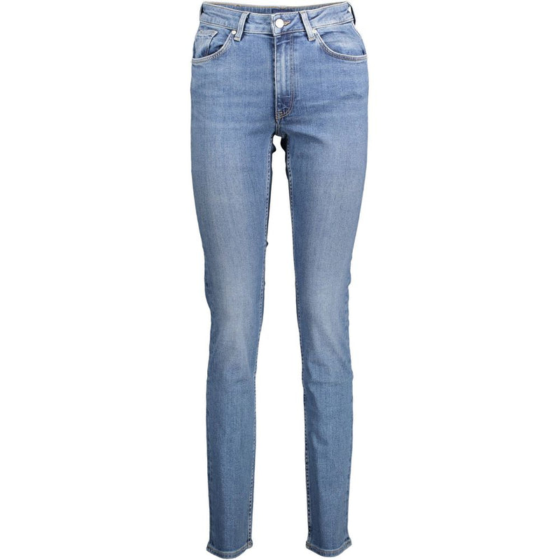 Blue Cotton Jeans & Pant Gant