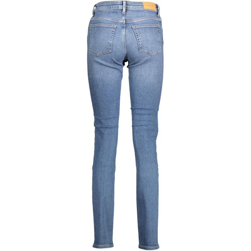 Blue Cotton Jeans & Pant Gant