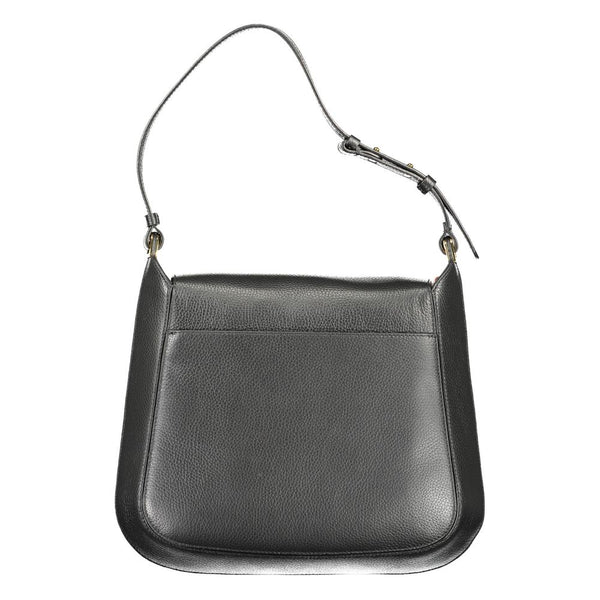 Black Leather Women Handbag Coccinelle
