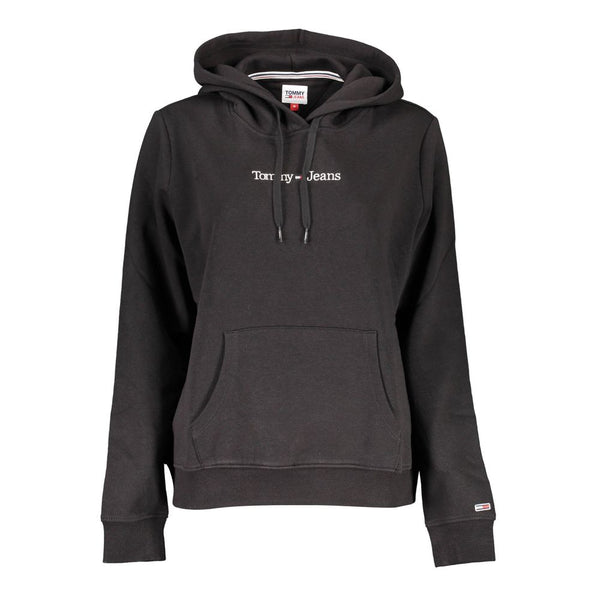 Black Cotton Women Sweater Tommy Hilfiger