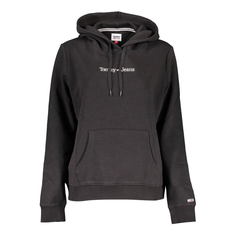 Black Cotton Women Sweater Tommy Hilfiger