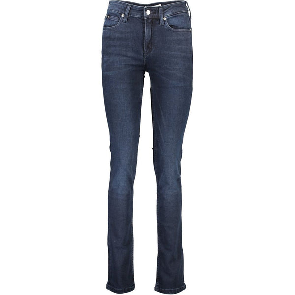 Blue Cotton Jeans & Pant Calvin Klein