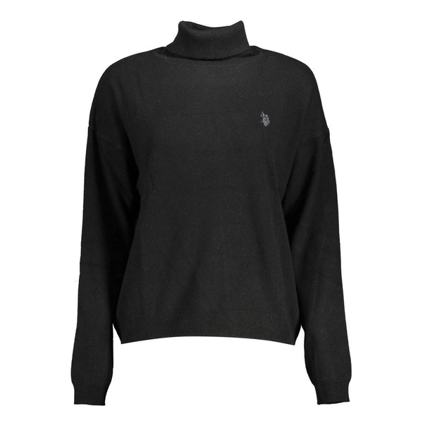 Black Wool Women Sweater U.S. POLO ASSN.