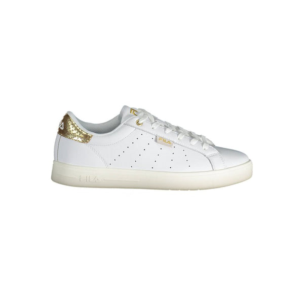 White Leather Women Sneaker Fila