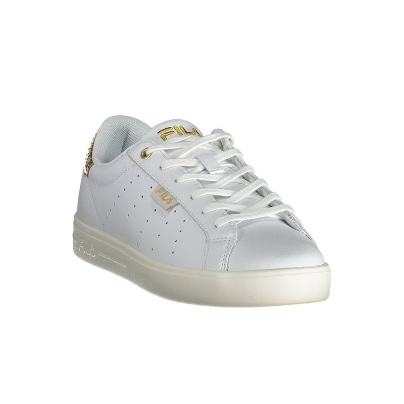 White Leather Women Sneaker Fila