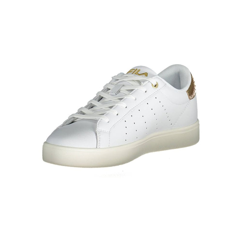 White Leather Women Sneaker Fila