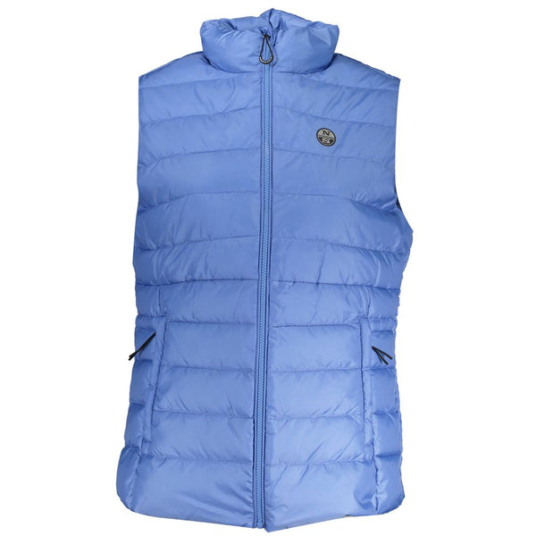 Light Blue Polyester Women Jacket North Sails