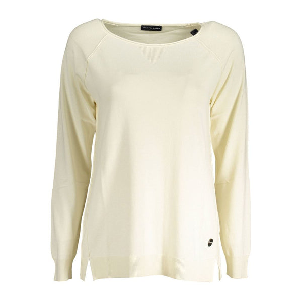 White Viscose Women Sweater North Sails