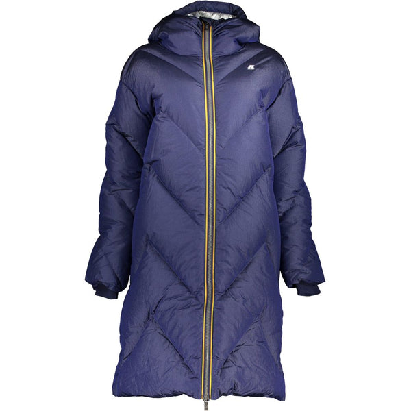 Blue Polyamide Jackets & Coat K-WAY