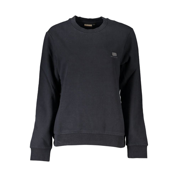 Black Cotton Women Sweater Napapijri