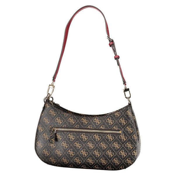 Brown Polyethylene Handbag Guess Jeans