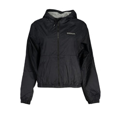 Black Polyester Jackets & Coat Napapijri