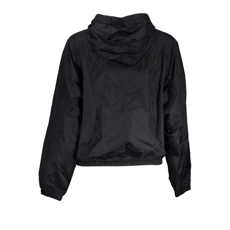 Black Polyester Jackets & Coat Napapijri
