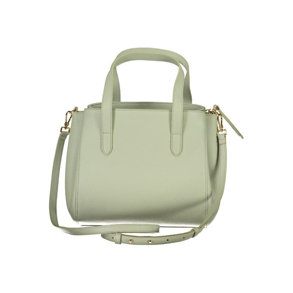 Green Leather Handbag Coccinelle